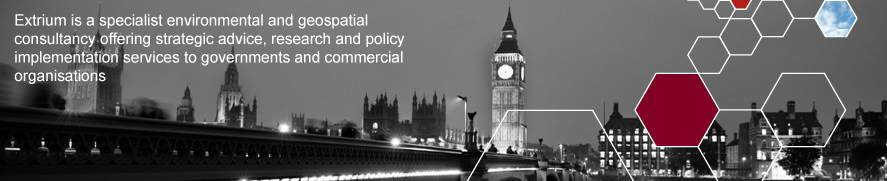 Extrium is a specialist environmental and geospatial consultancy offering strategic advice, research and policy implementation services to governments and commercial organisations